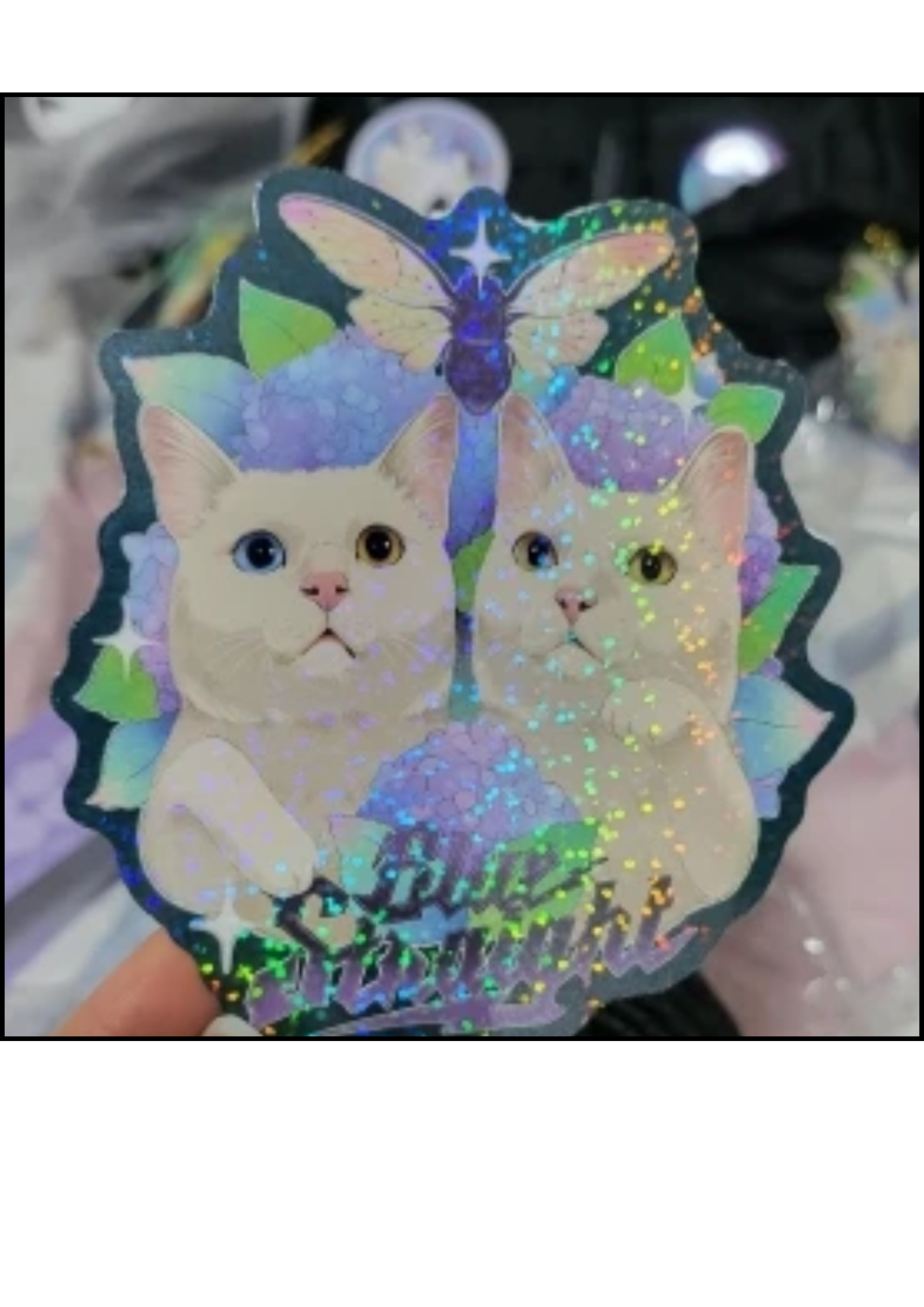 Pegatinas efecto Glitter
